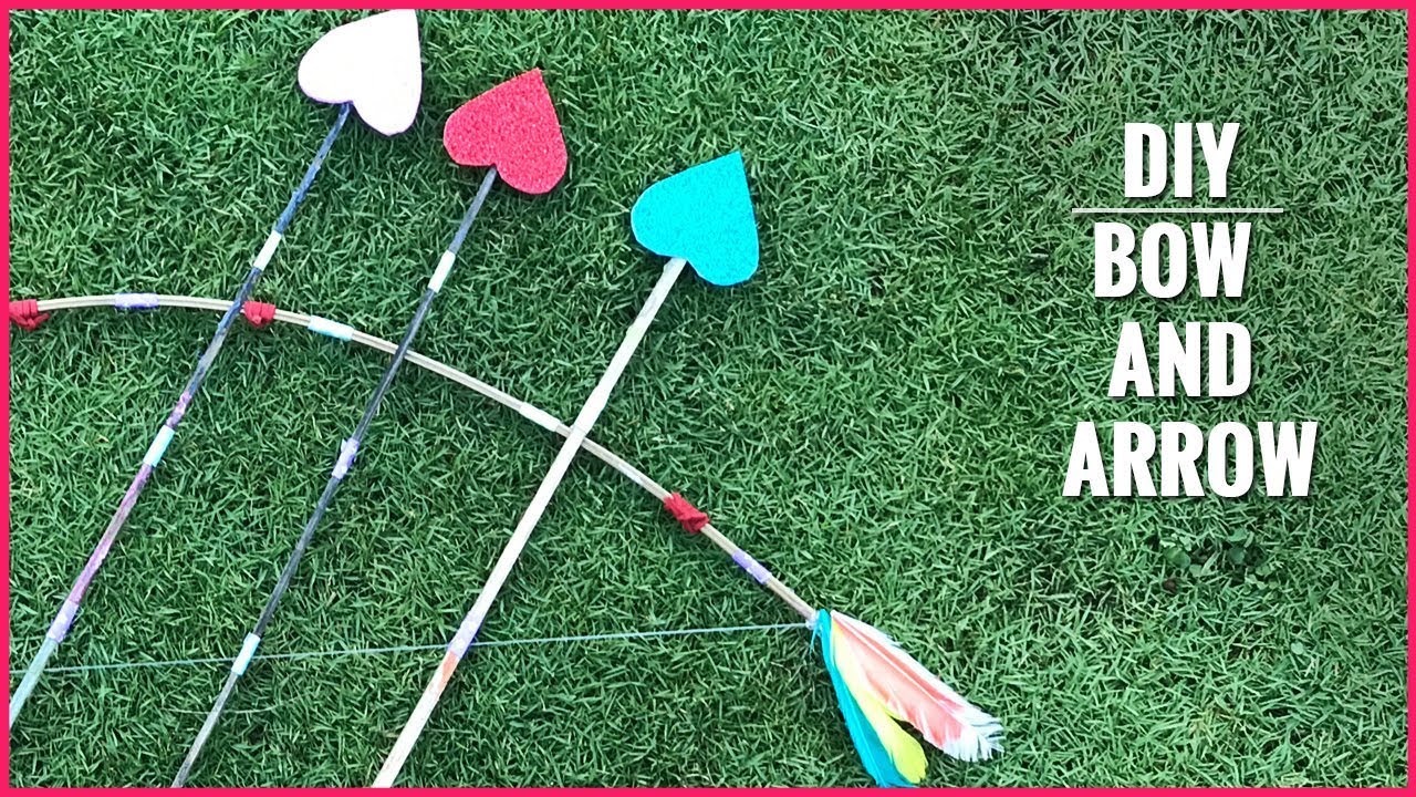 DIY | How To Make A Bow And Arrow