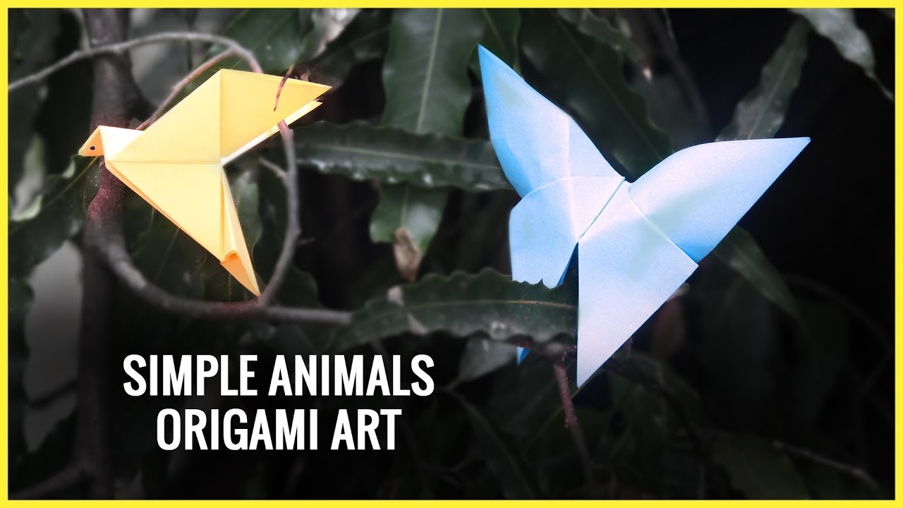 DIY – Simple Animals – Origami Art