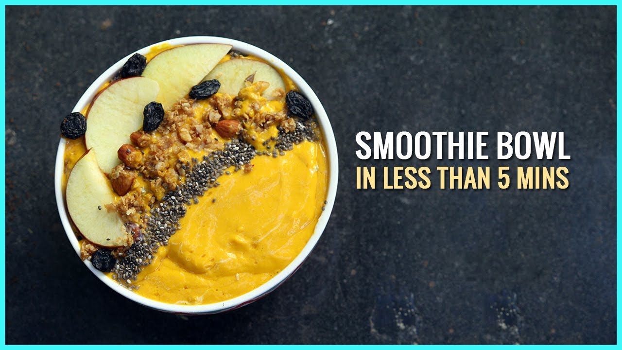 Eat | Smoothie Bowl | Less Than 5 Minutes