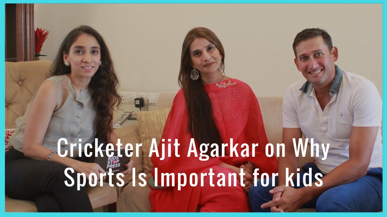 KSP Talk I Cricketer Ajit Agarkar on Why Sports Is Important Fr Kids