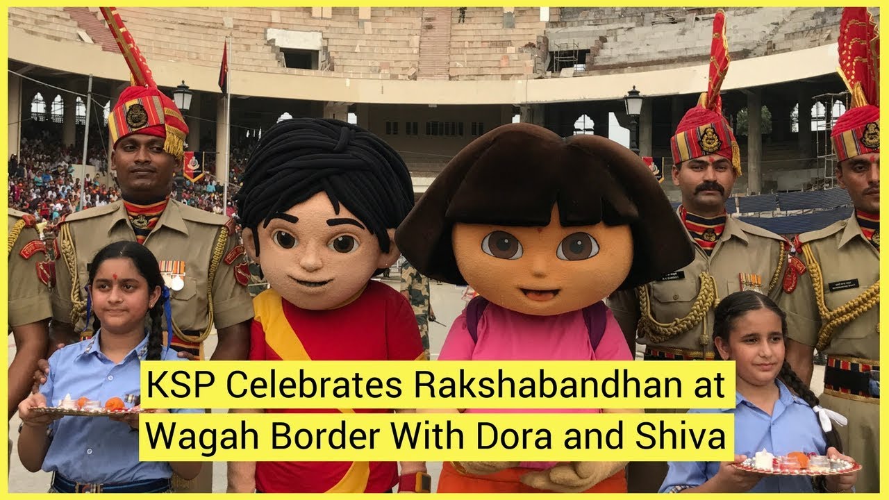 Rakshabandhan Special I KSP Celebrating At Wagah Border With Dora And Shiva