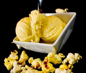 azote ice cream popcorn flavour